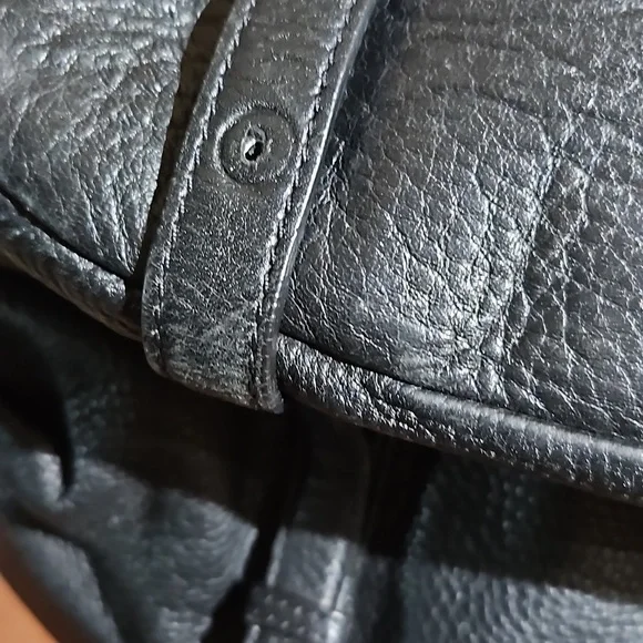 Michael Kors Bedford Legacy Black Leather Satchel Bag - Picture 5 of 6